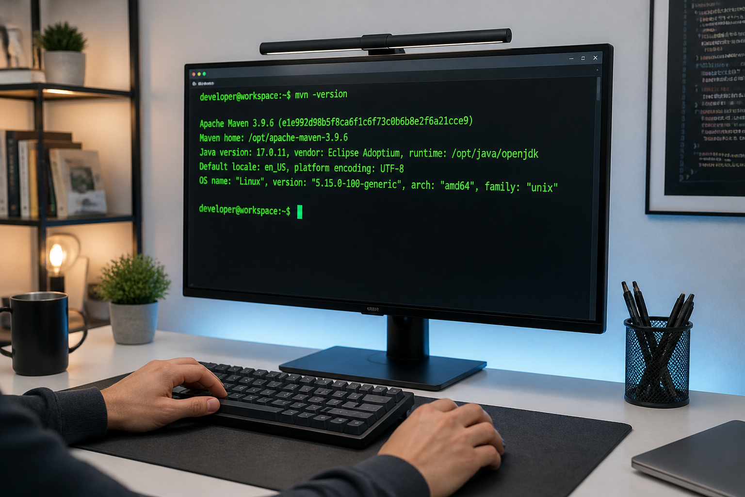 Terminal maven succes